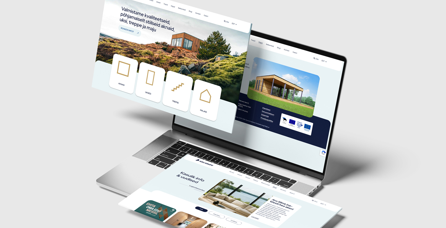 Ukse- ja aknatootjale Ventara meetodi loojate poolt tehtud e-poe uuendus