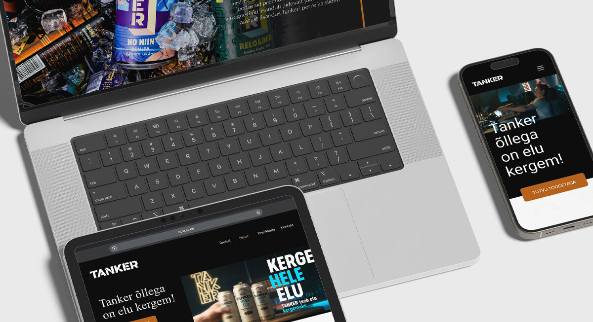 Horeca ettevõttele Ventara meetodi loojate poolt tehtud koduleht