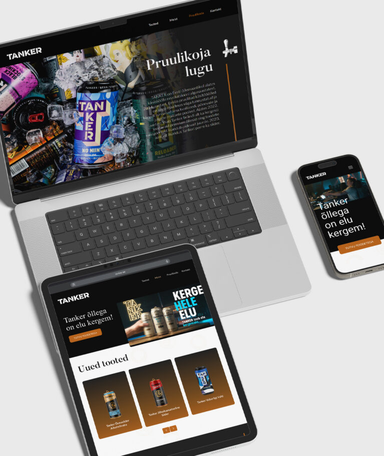 Horeca ettevõttele Ventara meetodi loojate poolt tehtud koduleht